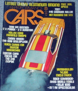HI PERFORMANCE CARS 1974 FEB - MICKEY THOMPSON